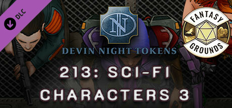 Fantasy Grounds - Devin Night Pack 213: Sci-fi Characters 3 cover art