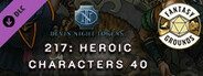 Fantasy Grounds - Devin Night Pack 217: Heroic Characters 40