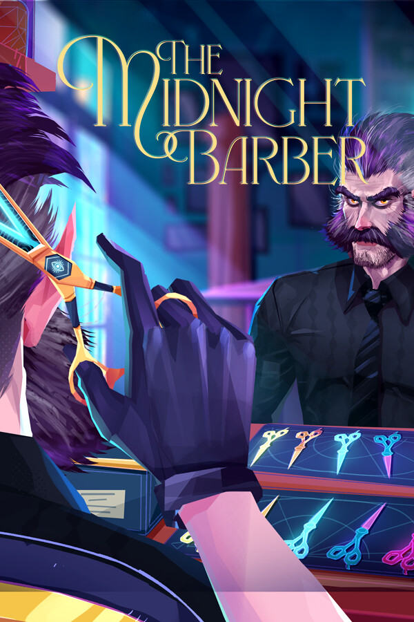 Steam portrait for The Midnight Barber.