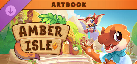 Amber Isle - Artbook cover art