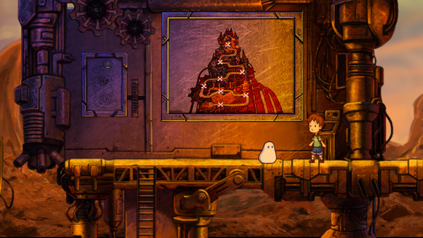 Скриншот из A Boy and His Blob