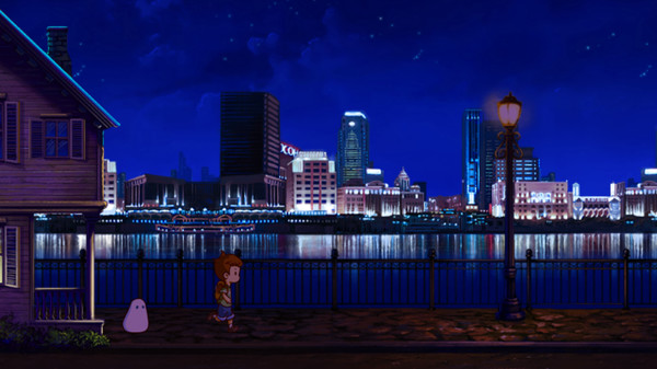 Скриншот из A Boy and His Blob