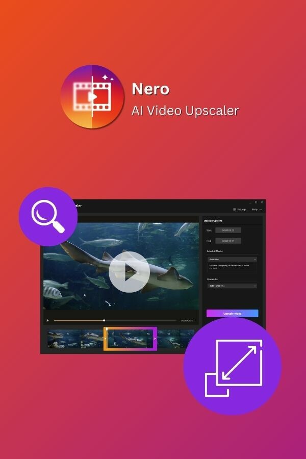 Nero AI Video Upscaler for steam