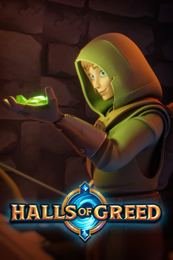 Steam portrait for Halls of Greed.