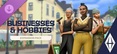 The Sims™ 4 Businesses & Hobbies Expansion Pack cover art