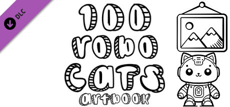 100 Robo Cats - Artbook cover art