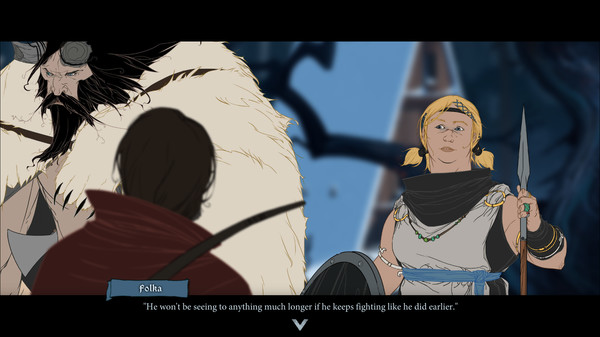 Скриншот из The Banner Saga 2