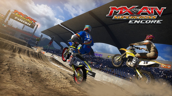 MX vs. ATV Supercross Encore game for Linux 1