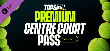 TopSpin 2K25 Premium Centre Court Pass Season 3 cover art