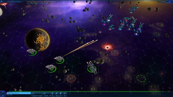 Sid Meier's Starships game for Linux 1