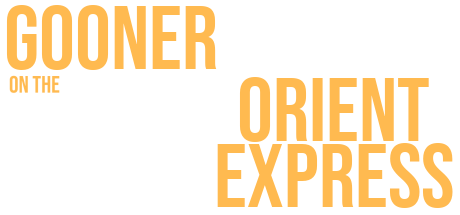 Gooner on the Orient Express Logo