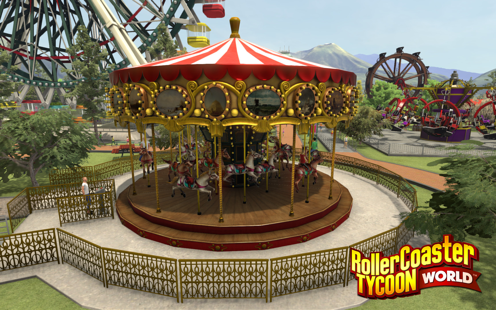 roller coaster tycoon 2 mods