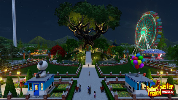 Скриншот из RollerCoaster Tycoon World