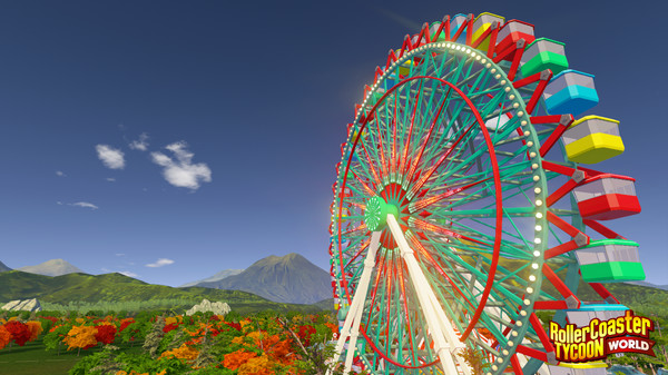 Скриншот из RollerCoaster Tycoon World