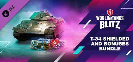 World of Tanks Blitz - T-34 Shielded & Bonuses Pack cover art