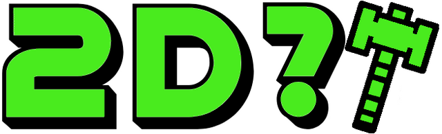 2D?! Logo