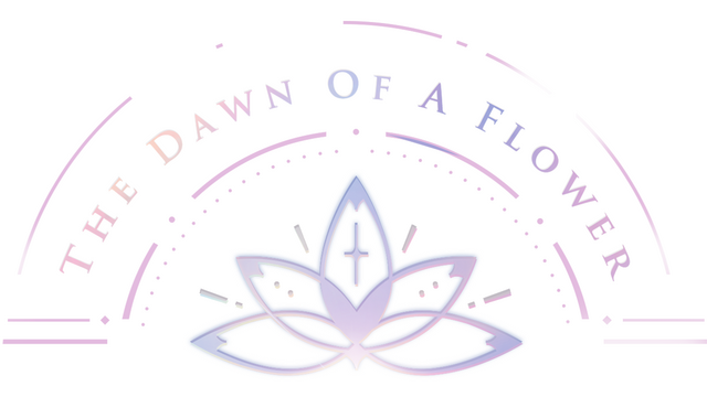 The Dawn Of A Flower Logo