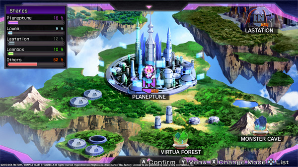 Скриншот из Hyperdimension Neptunia Re;Birth1