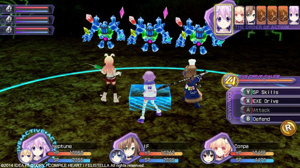 Скриншот из Hyperdimension Neptunia Re;Birth1