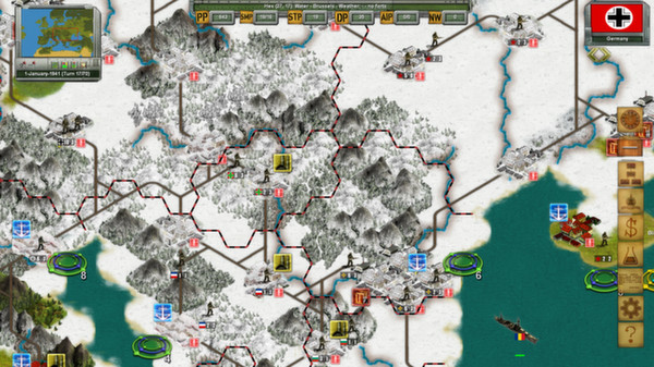 Strategic War in Europe game for Linux 1