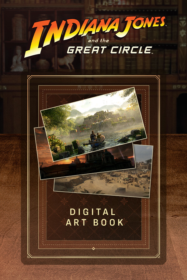 Steam portrait for Indiana Jones and the Great Circle - Digital Artbook.