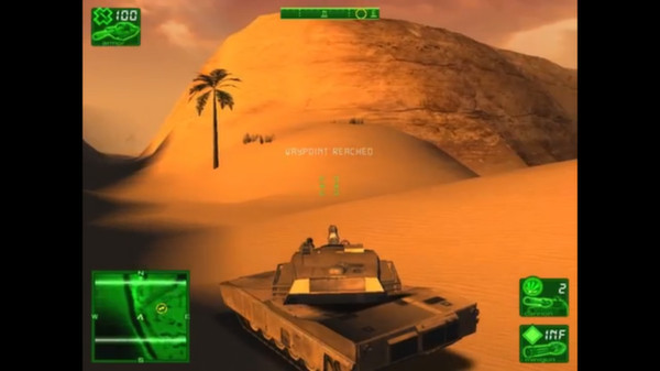 Desert Thunder game for Linux 1