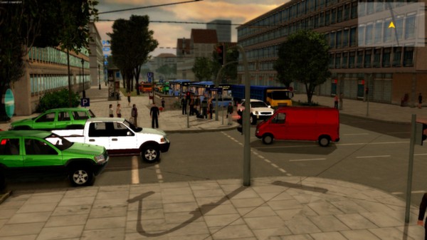 Скриншот из Munich Bus Simulator