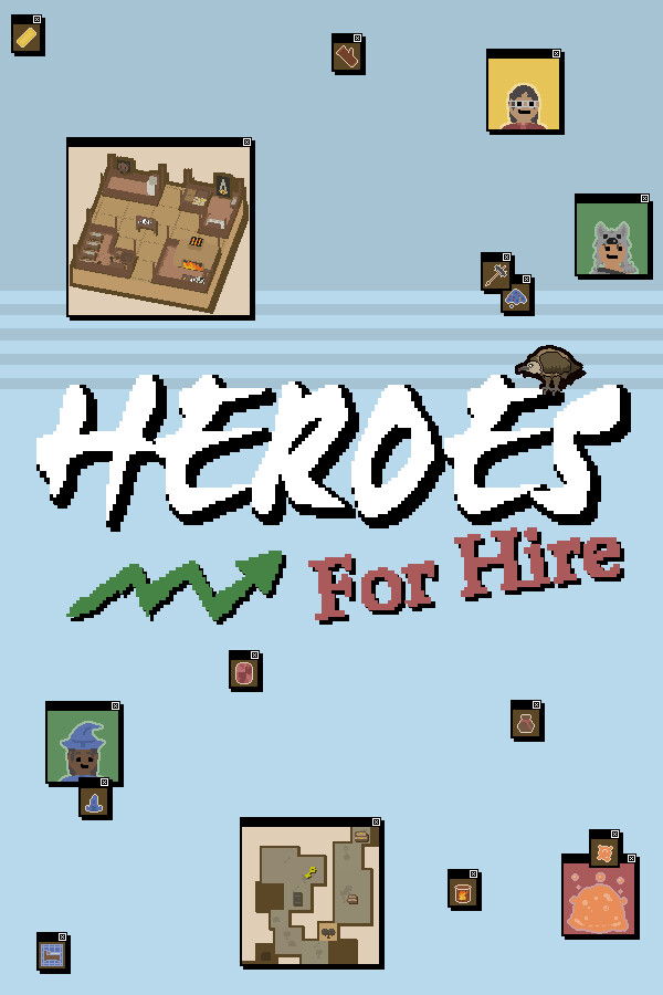 Heroes For Hire - Guild Micromanagement Simulator for steam