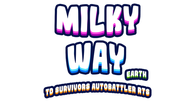 Milky Way TD SURVIVORS AUTOBATTLER RTS: Earth Logo