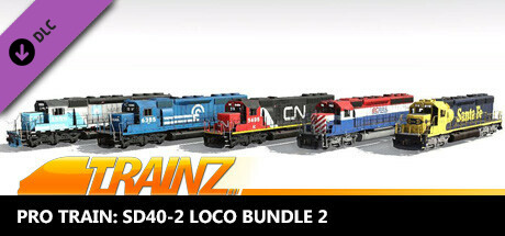 Trainz 2022 DLC - Pro Train: SD40-2 Loco Bundle 2 cover art