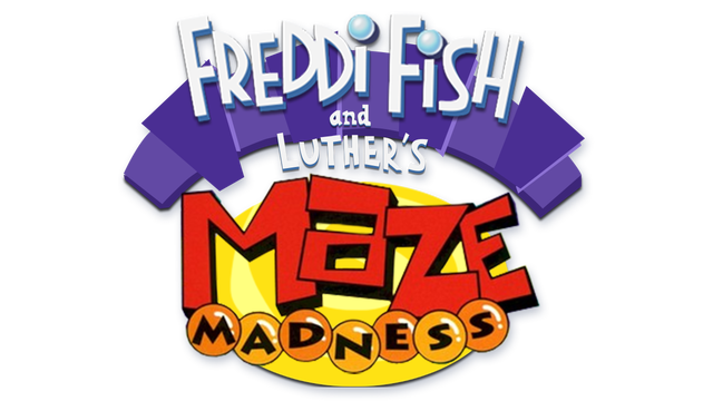 Freddi Fish and Luther's Maze Madness Logo