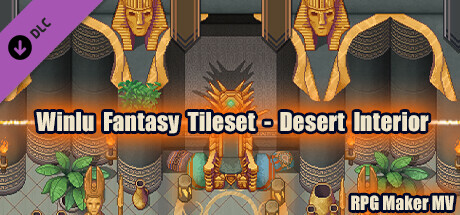 RPG Maker MV - Winlu Fantasy Tileset - Desert Interior cover art
