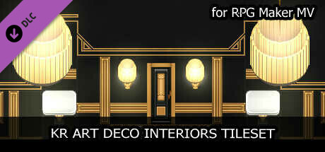 RPG Maker MV - KR Art Deco Interiors Tileset cover art