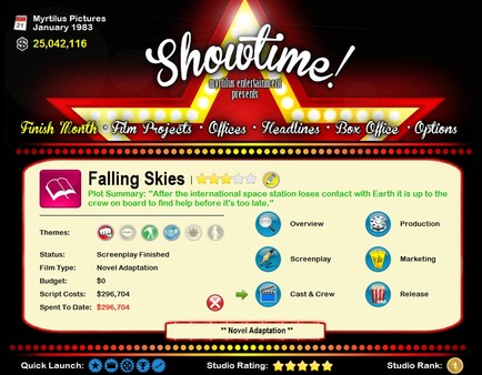 Showtime!