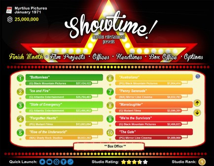 Showtime!