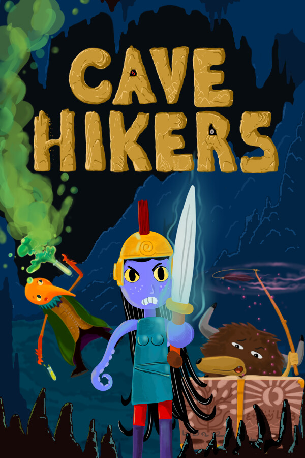 Steam portrait for Cave Hikers.
