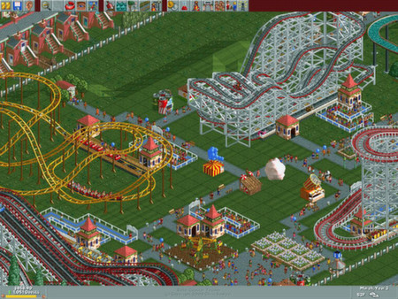 Скриншот из RollerCoaster Tycoon: Deluxe