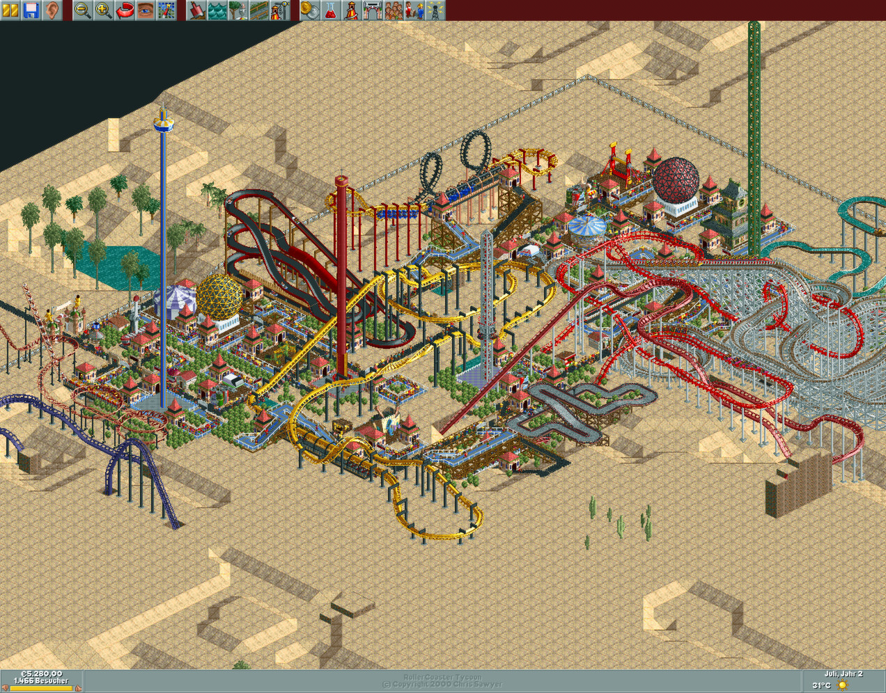 Roller Coaster Tycoon Windows 10 Download