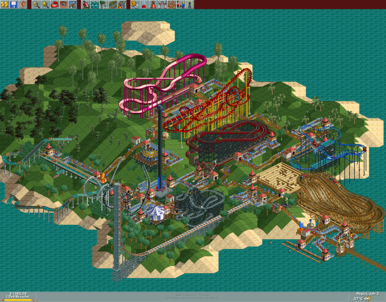 rollercoaster tycoon 2 download