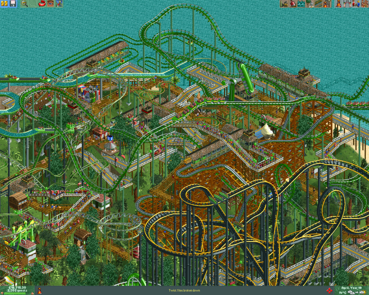 rollercoaster tycoon deluxe wont install windows 7