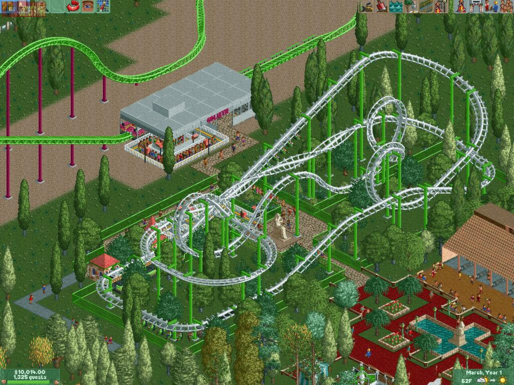 Rollercoaster Tycoon 2 Triple Thrill Pack On Steam - roblox theme park tycoon 2 the big picture