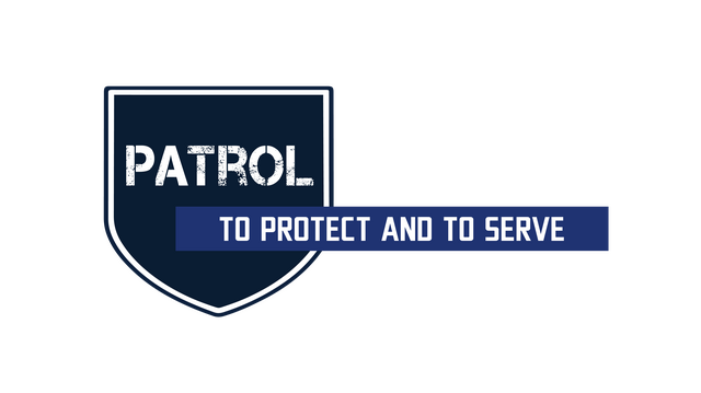Patrol Simulator: To Protect and to Serve Logo