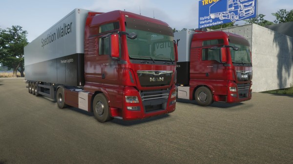 On The Road - Truck Simulator game for Linux 1
