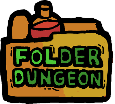Folder Dungeon Logo