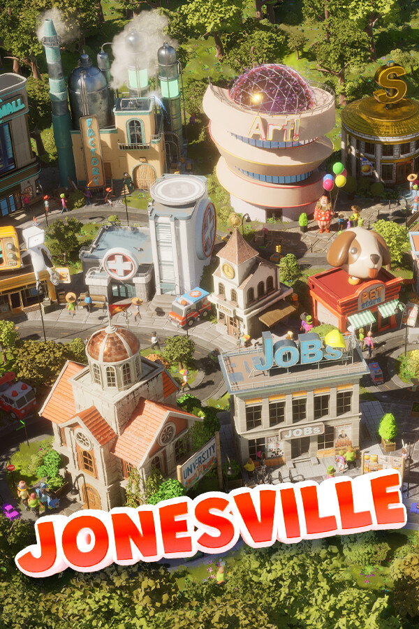 Steam portrait for Jonesville.