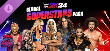 WWE 2K24 Global Superstars Pack cover art