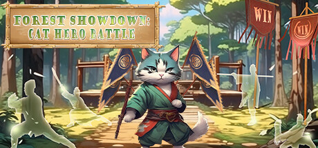 Forest Showdown：Cat Hero Battle cover art