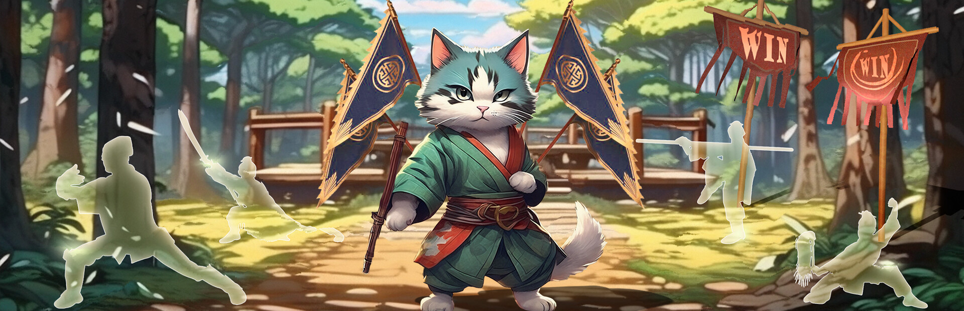 Forest Showdown：Cat Hero Battle