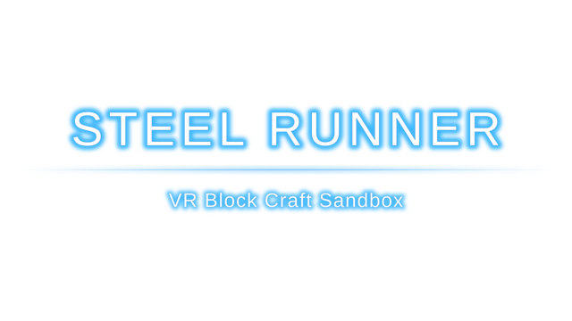 Steel Runner - VR Block Craft Sandbox Logo