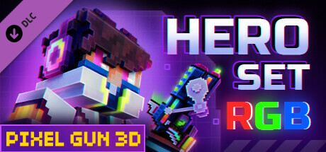 Pixel Gun 3D - RGB Hero Set cover art